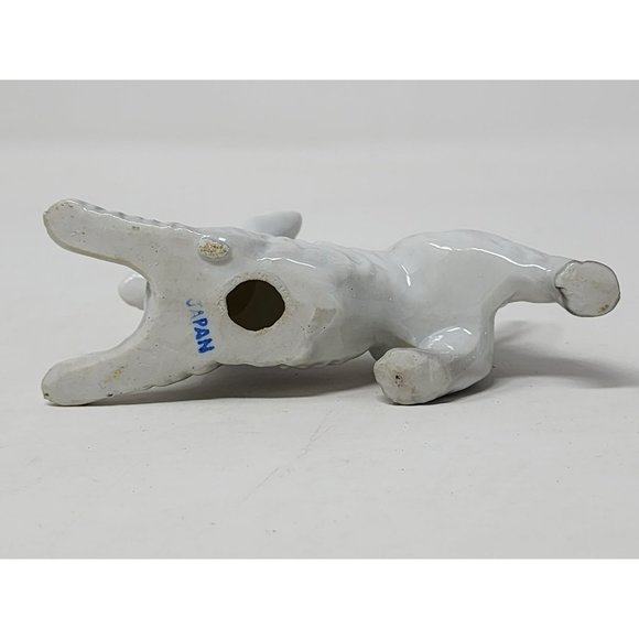 Vintage Porcelain Sottish‎ Terrier Scotty Dog Figurine Japan - Picture 6 of 10